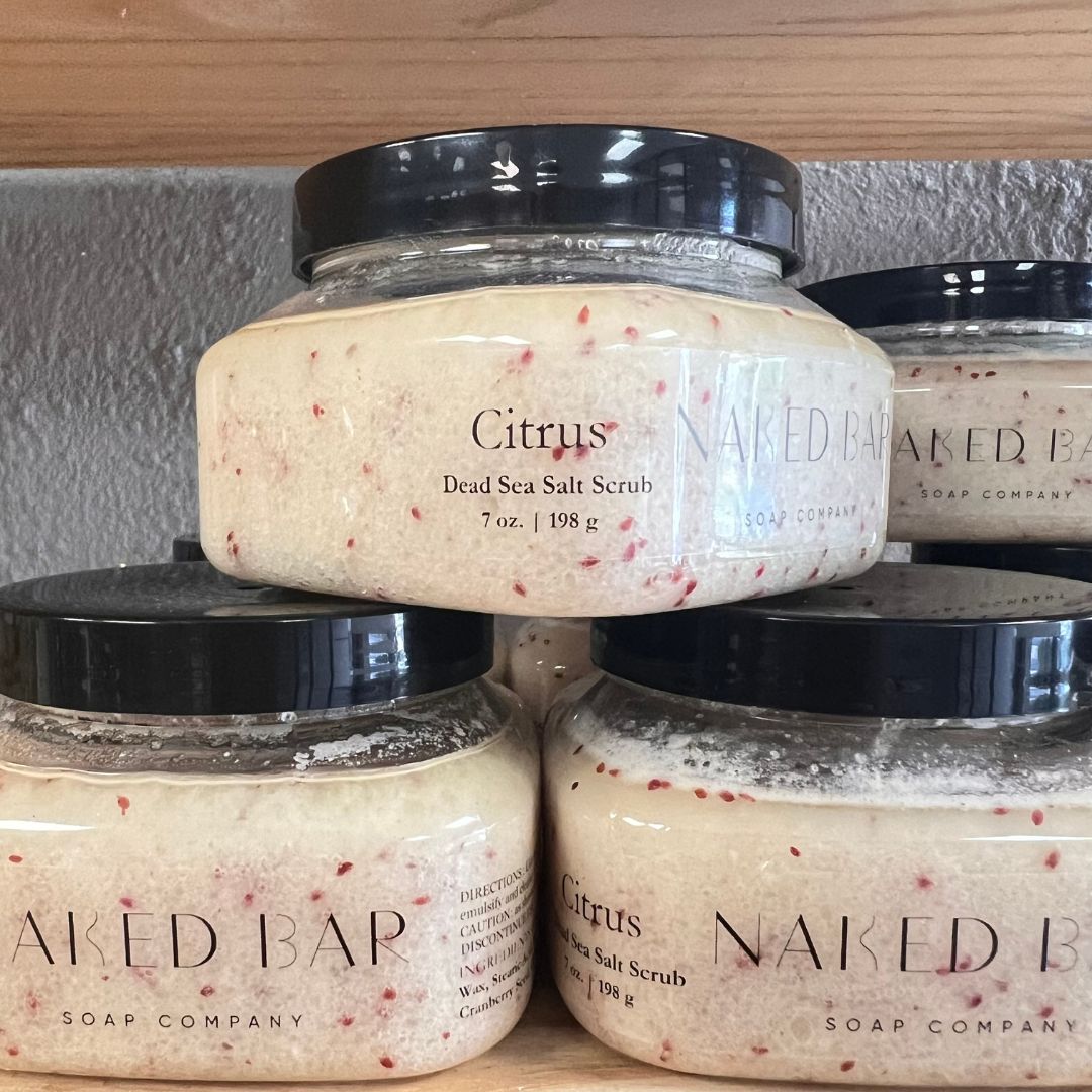 Citrus Dead Sea Salt Scrub