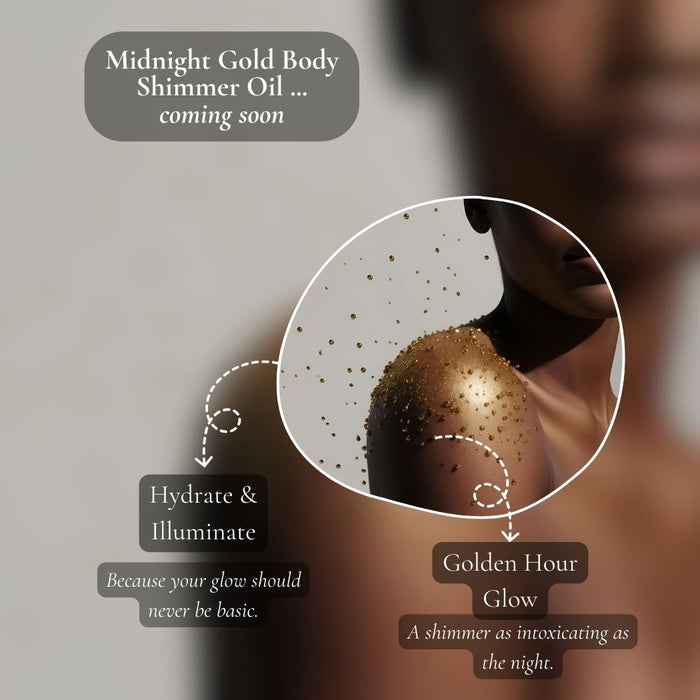 Midnight Gold Body Shimmer Oil